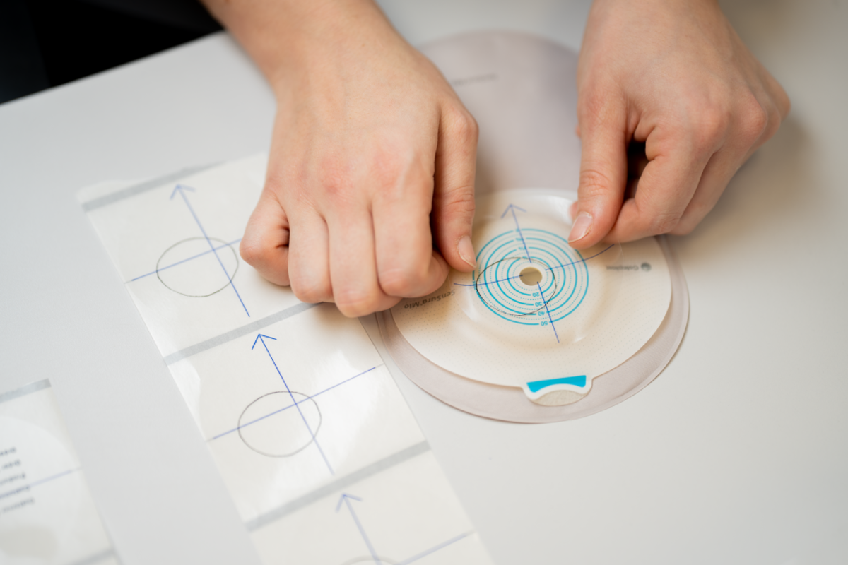 Stomi hudplate og klippemal